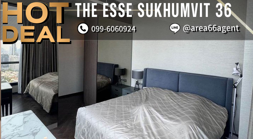 For SaleCondoSukhumvit, Asoke, Thonglor : 🔥 For sale!! Condo The Esse Sukhumvit 36