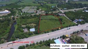 For SaleLandSuphan Buri : Sell/rent a very beautiful empty land, next to Malai Man Road, on Highway No. 321, area 6 rai 80 sq wa, width 80 meters, depth 110 meters, opposite Wat Chaimongkol, 321 road to the city side, Suphanburi.