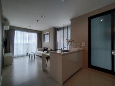 For SaleCondoSukhumvit, Asoke, Thonglor : Condo for sale,RHYTHM Sukhumvit 42, 48 sq.m., 1 bedroom, high floor, near the gateway to BTS Ekkamai, just 5 minutes walk