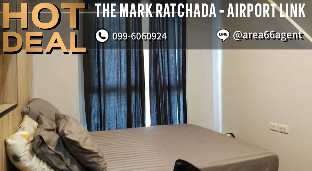 For SaleCondoRama9, Petchburi, RCA : 🔥 For sale!! Condo The Mark Ratchada – Airport Link