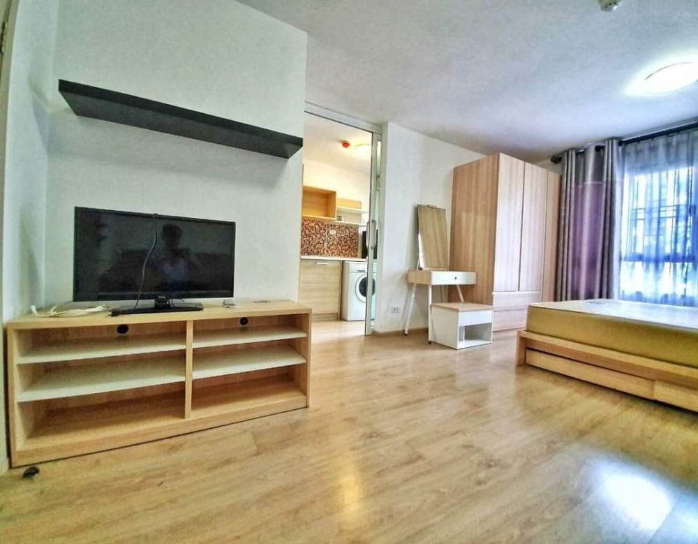 For RentCondoOnnut, Udomsuk : 🛟Condo for rent Elio Del Ray Sukhumvit 64 near BTS Udomsuk/Punnawithi 26.53 sq m. Beautiful room with washing machine, only 9000-