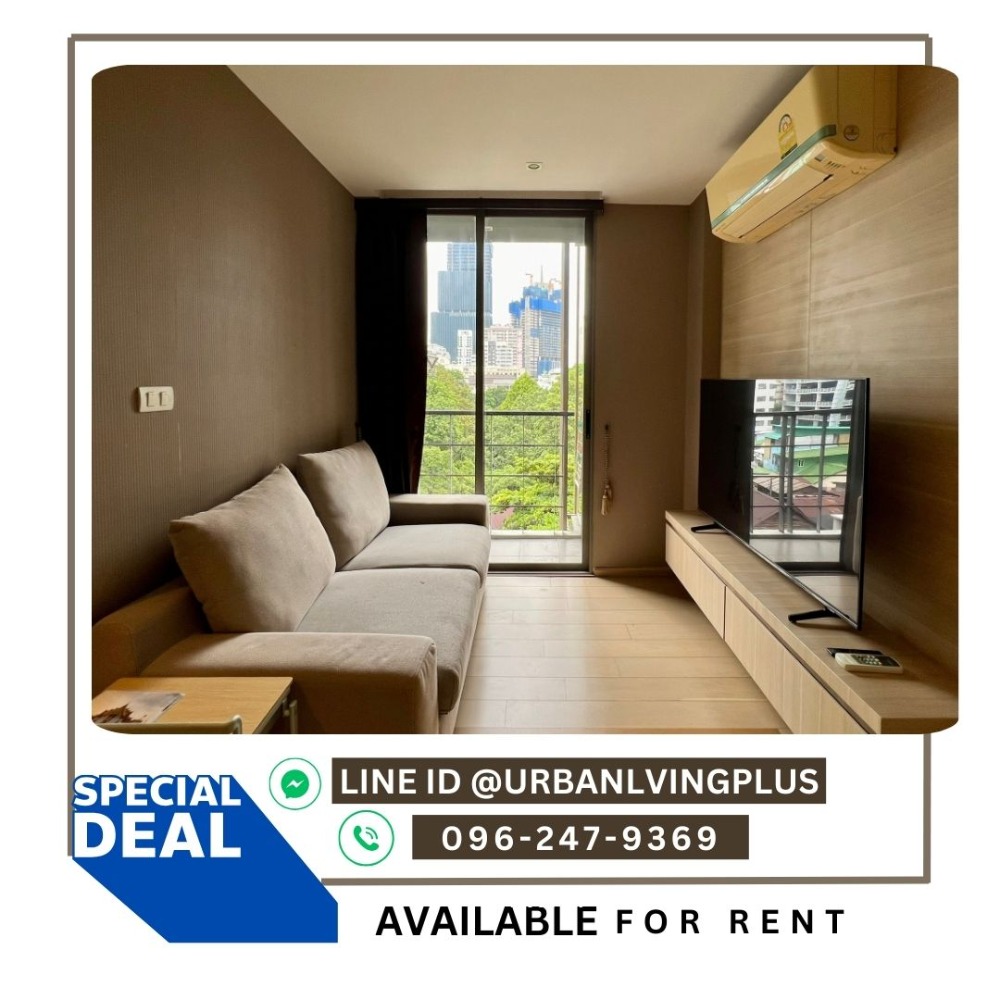 For RentCondoSilom, Saladaeng, Bangrak : ( U20240924100 ) Pls Call 096-2479369 ✨KLASS SILOM for rent , 1 bedroom, 1 bathroom , fully furnished, ready to move in