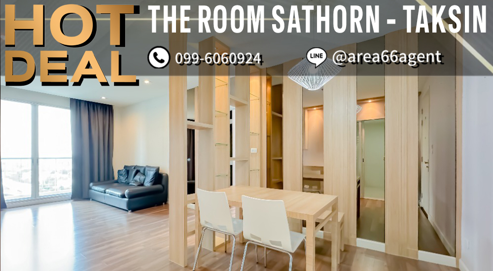 For SaleCondoThaphra, Talat Phlu, Wutthakat : 🔥For sale!! Condo The Room Sathorn-Taksin