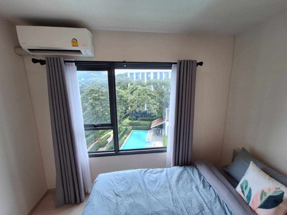 For RentCondoChiang Mai : For rent, Escent Park Ville, 6th floor, pool view, garden view, size 29 sq m., near Central Festival