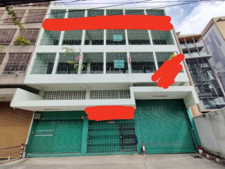 For SaleShophouseRama3 (Riverside),Satupadit : Cheap sale, commercial building, Rama 3 # 4.5 floors (width - next to the road 14 m.) on an area of ​​187 sq m., 1000 sq m., with a roof terrace. and warehouse