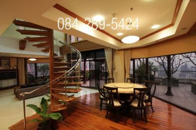 For SaleCondoRatchathewi,Phayathai : Luxury PENTHOUSE for sale, Grand Diamond Pratunam Condo, size 370 square meters, 35th and 36th floors , 3 bedrooms 4 bathrooms, near BTS Ratchathewi