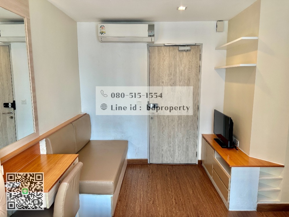 For RentCondoRama9, Petchburi, RCA : Bestdeal  FOR RENT Studio 22 sqm. Rental 13,000 THB /month CONDO “Ideo Mobi Rama 9” Near Phraram Kao 9 MRT Station 80 meters