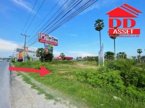 For SaleLandCha-am Phetchaburi : Urgent sale, vacant land, next to Petchkasem Road, Phetchaburi Province.