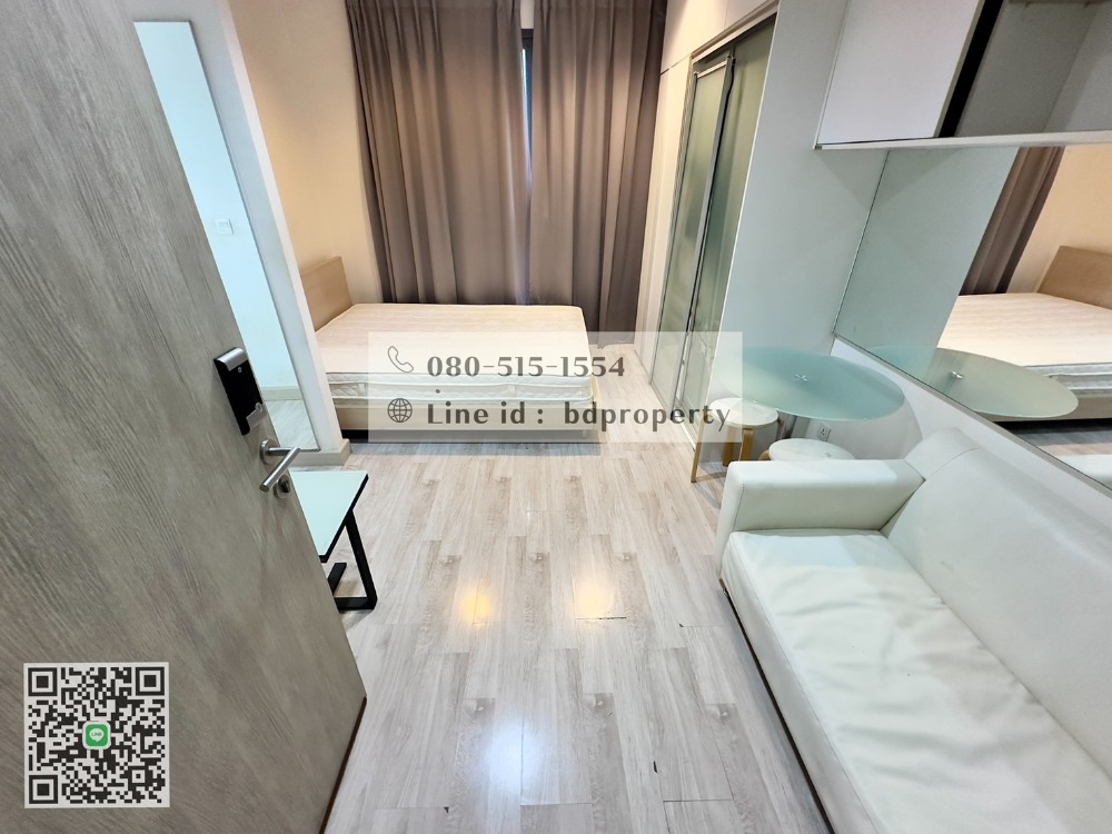 For RentCondoRama9, Petchburi, RCA : FOR RENT CONDO “Ideo Mobi Rama 9” Studio 22 sqm. Rental 13,000 THB /month Near Phraram Kao 9 MRT Station 80 meters