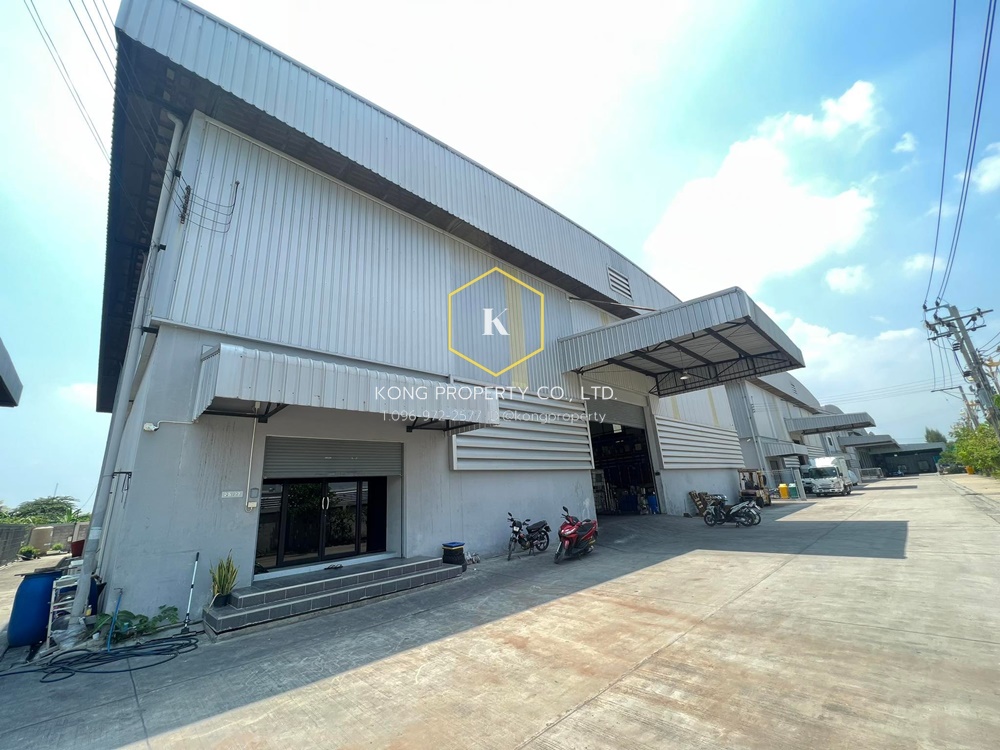 For RentWarehouseSamut Prakan,Samrong : Warehouse for rent with office 972 sq.m., King Kaew Road, Bang Phli District, Samut Prakan Province Near Suvarnabhumi Airport Warehouse for rent, King Kaew Road, Bang Phli District, Samut Prakan Province