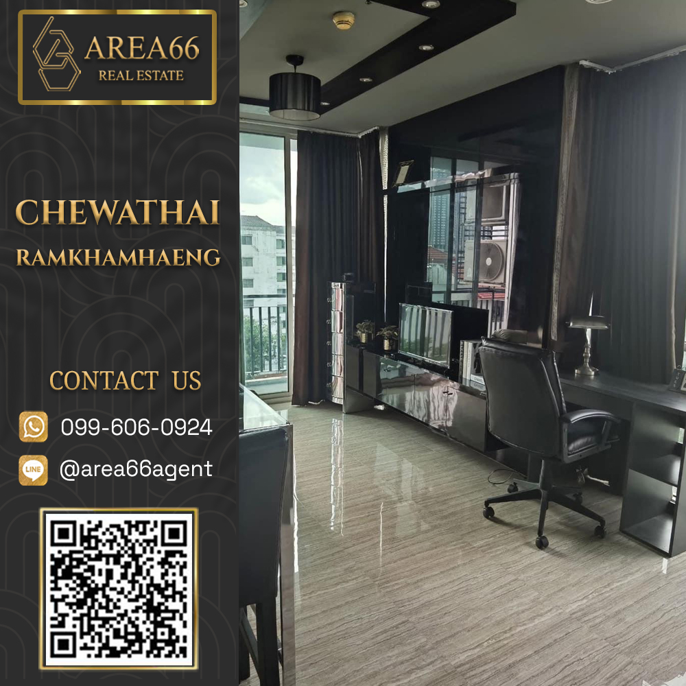 For SaleCondoRamkhamhaeng, Hua Mak : 🔥For sale!! Condo Chewathai Ramkhamhaeng