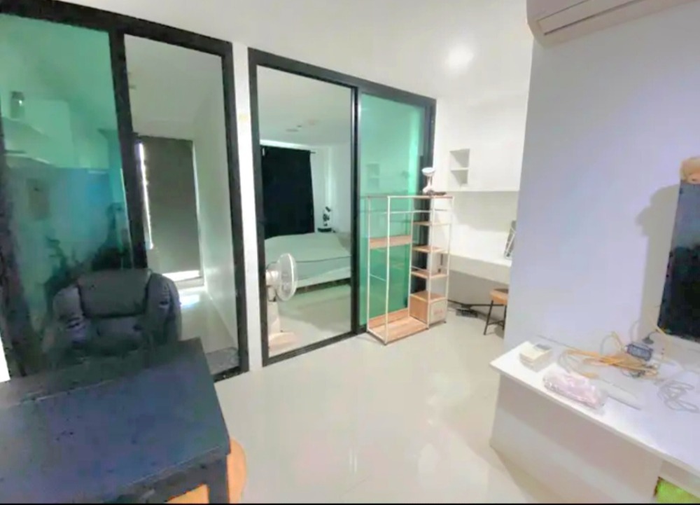 For RentCondoBangna, Bearing, Lasalle : 🛟Condo for rent Pause Sukhumvit107 near BTS Bearing, beautiful room, fully furnished, washing machine included, only 10,000-