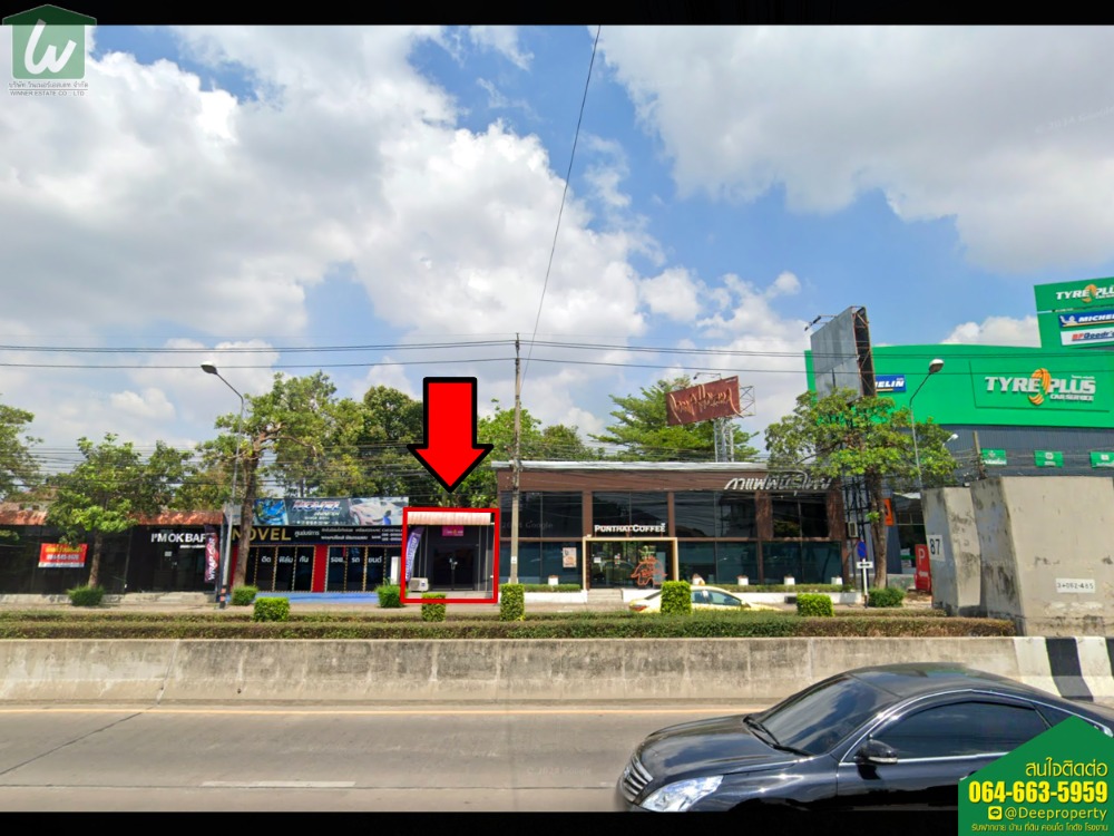 For RentRetailKaset Nawamin,Ladplakao : room for rent Make office space, car audio shop, beauty shop, spa massage shop, food on the main road Kaset-Nawamin.