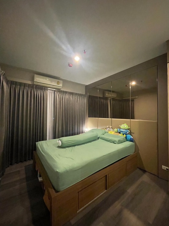 For RentCondoBang Sue, Wong Sawang, Tao Pun : 📢📢For Rent The Stage Tao Poon Interchange (1 BED 33 sq.m./11,000 baht) 18th floor, complete + washing machine, near the mall / MRT, ready to move in 📞 087-4496994 First