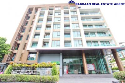 For SaleCondoRattanathibet, Sanambinna : Quick sale, 1.37 million, Nice Suites Condo, Nice Suites Sanambinnam, area 34.93 sq m.