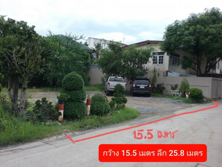 For SaleLandLadprao101, Happy Land, The Mall Bang Kapi : Sale: vacant land, Soi Nawamin 59, area 100 square meters, only 450 meters from Nawamin Road [ YNSL00002 ]