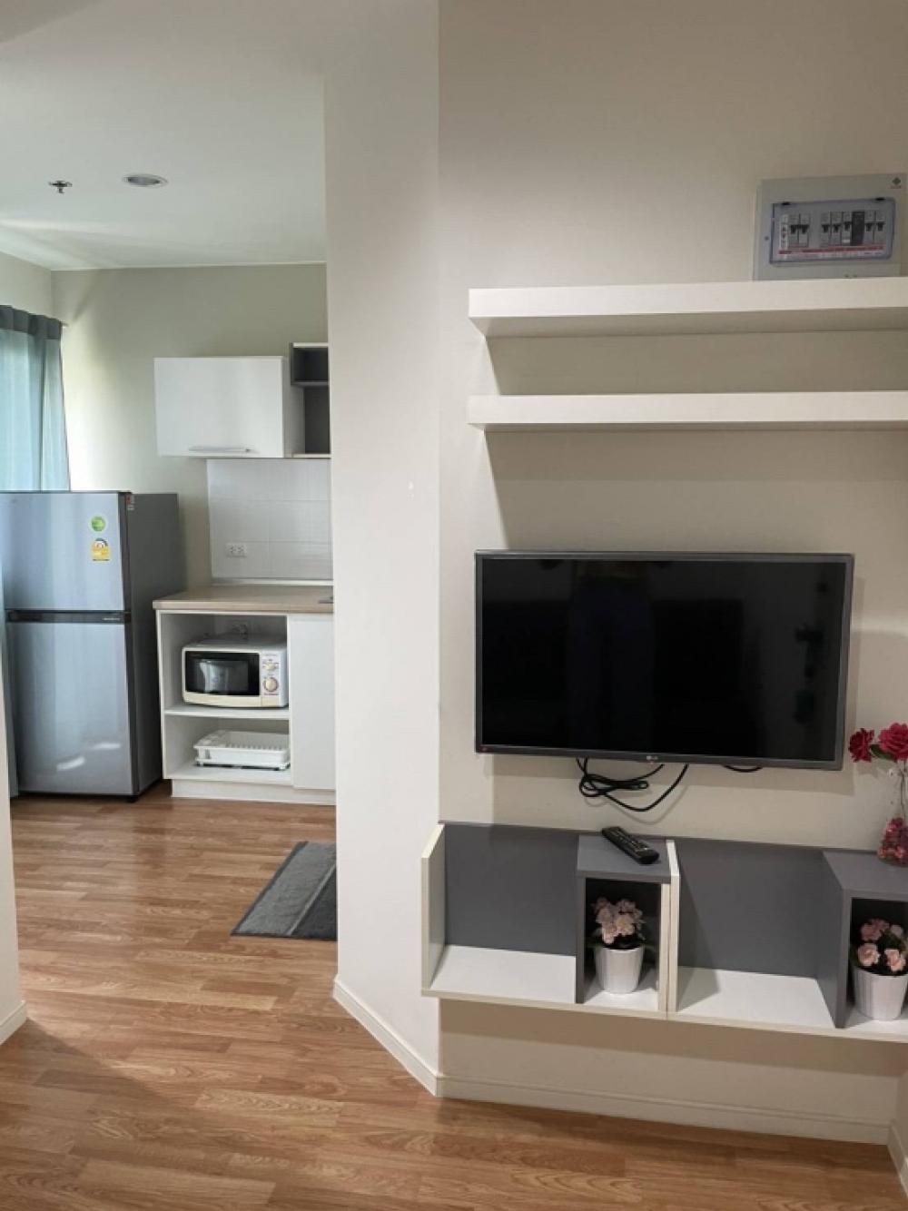 For RentCondoNawamin, Ramindra : 📍Condo for rent Lumpini Park Nawamin-Sri Burapha, beautiful room, fully furnished, complete electrical appliances. **There is a washing machine!!!🌿