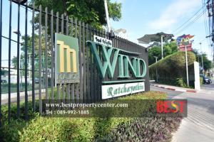 For SaleCondoKasetsart, Ratchayothin : Condo for sale Wind Ratchayothin (Wind Ratchayothin) BTS Ratchayothin, 28th floor, beautiful view, no block, fully furnished, ready to move in