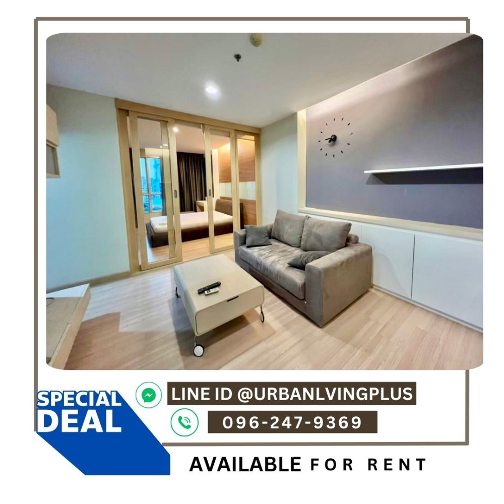 For RentCondoSathorn, Narathiwat : ( U20240621300 )  Tel/Line 096-2479369 ✨FOR RENT LIFE @SATHORN SOI 10 1 bedroom , 1 bathroom , Nice room , Ready to move in 💥💥