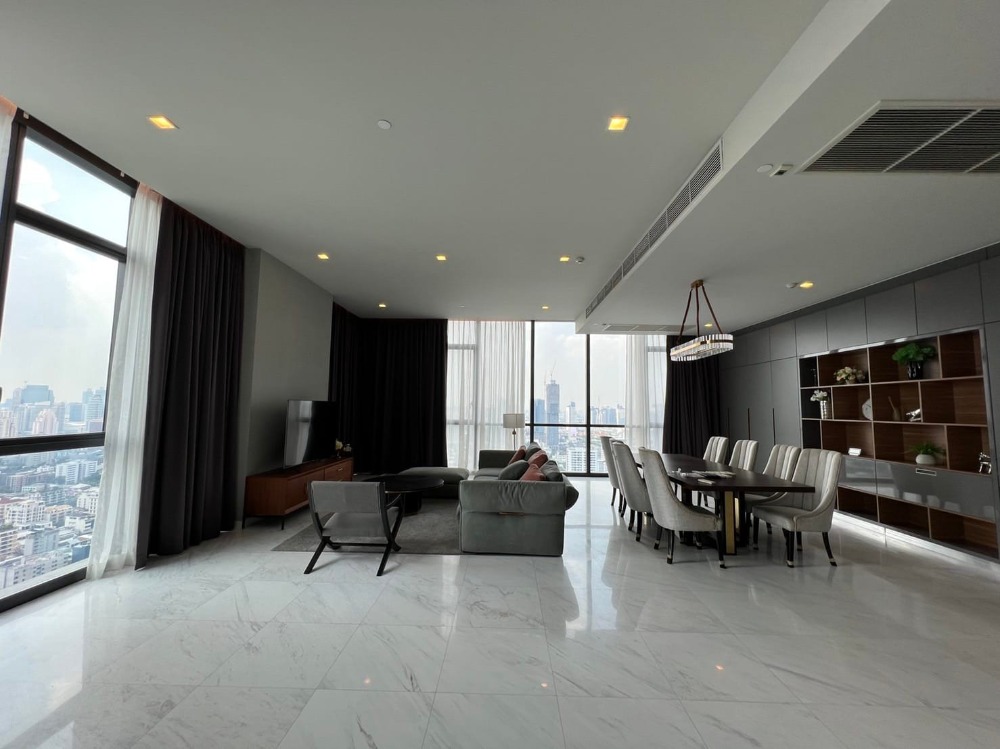 ให้เช่าคอนโดสุขุมวิท อโศก ทองหล่อ : Rental : The Monument Thonglor , 3 Bed 4 Bath , Hight Floor , 252 S.qm