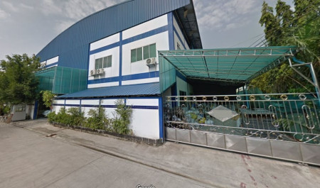 For SaleWarehouseMin Buri, Romklao : Selling very cheap! Warehouse with office - Ramkhamhaeng (near BTS Orange Line 400 m.) Area 2-0-0 rai, building usable area 1400 sq.m., parking for 20 cars.