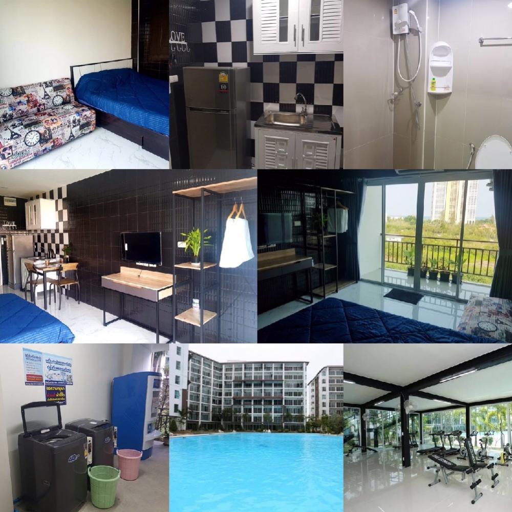 For SaleCondoCha-am Phetchaburi : Urgent sale, condo with furniture, sea view, 7th floor, selling for 1.25 million, free bank appraisal fee. Submit documents for free