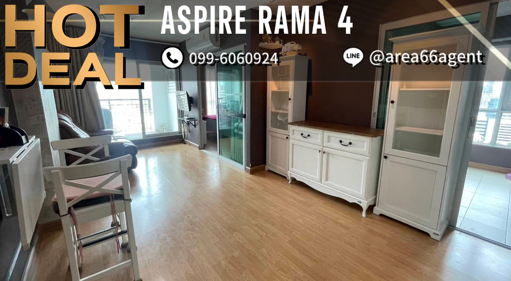 For SaleCondoKhlongtoei, Kluaynamthai : 🔥 For sale!! Condo Aspire Rama 4