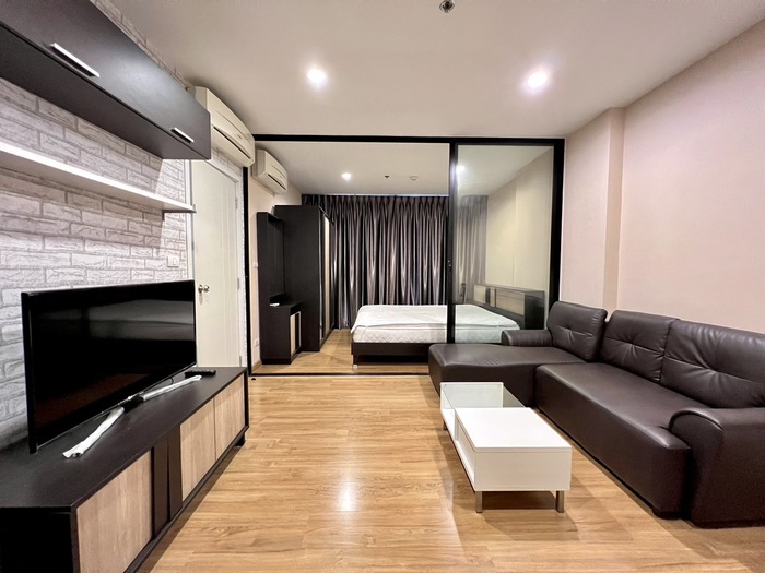 For RentCondoBang Sue, Wong Sawang, Tao Pun : 🌈🌈For rent!! Condo The Tree Interchange 1Bed 36 sq m. 18th floor, Building A, complete with furniture and appliances, ready to move in by the end of September 2024🌈🌈