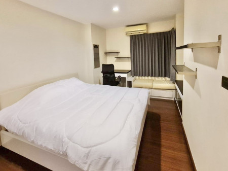 For SaleCondoOnnut, Udomsuk : Condo for sale, The Next Garden Mix Sukhumvit 52, size 47.43 sq m., 8th floor, 1 bedroom, 1 bathroom, new paint, built-in furniture, near BTS On Nut 200 meters