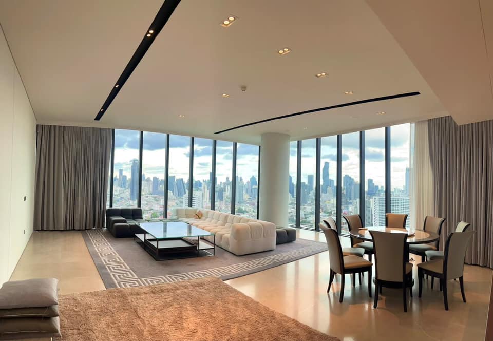 For RentCondoWongwianyai, Charoennakor : +++For rent urgently+++ Banyan Tree Residences Riverside Bangkok** 3 bedrooms, 248 sq m., fully furnished, ready to move in