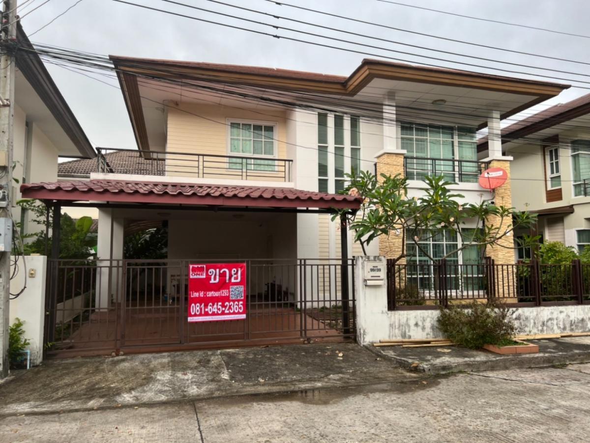 For SaleHousePattanakan, Srinakarin : M2047 Single house, house number 99/39 in The Green Garden Project, Bangna-Trad, Bangna-Trad Road, Soi Bangna-Trad 53, Bang Kaeo Subdistrict, Bang Phli District, Samut Prakan Province 10540