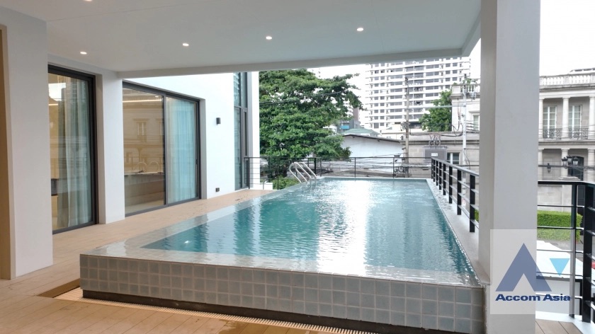 ให้เช่าบ้านสุขุมวิท อโศก ทองหล่อ : Private Swimming Pool | 4 Bedrooms House for Rent in Sukhumvit, Bangkok near BTS Thong Lo (AA38256)