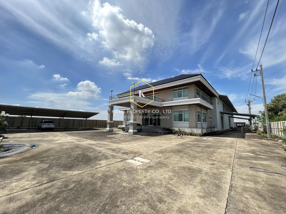 For RentFactoryNakhon Pathom : Factory for rent, Salaya, Phutthamonthon, Nakhon Pathom, with office + worker housing, area 3 rai.