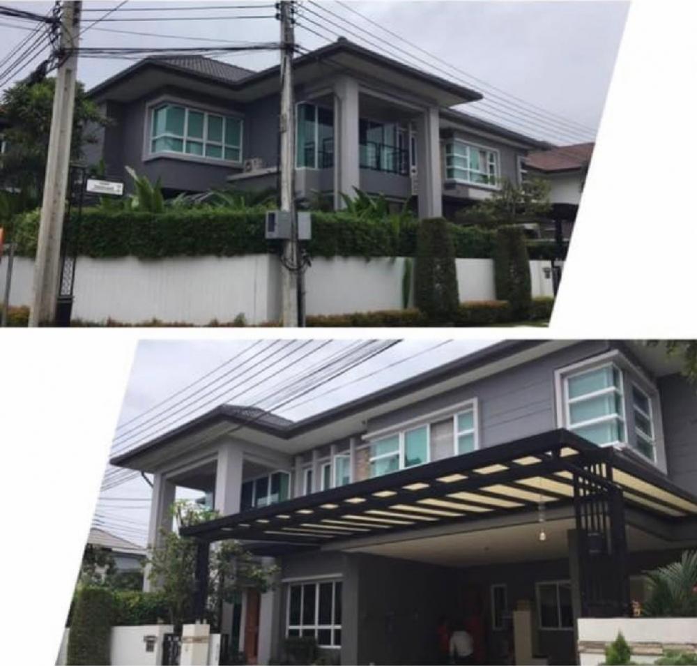 For SaleHouseNawamin, Ramindra : Quick sale of a single house, Bangkok Boulevard Village, Ramintra 3 (BANGKOK BOULEVARD RAMINTRA 3), area 83 sq m, Khan Na Yao, Bangkok.