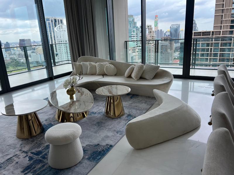 For SaleCondoWitthayu, Chidlom, Langsuan, Ploenchit : Condo For Sale The Residences at Sindhorn Kempinski Hotel Bangkok 4 Bedroom 4 Bathroom 336.48 sqm