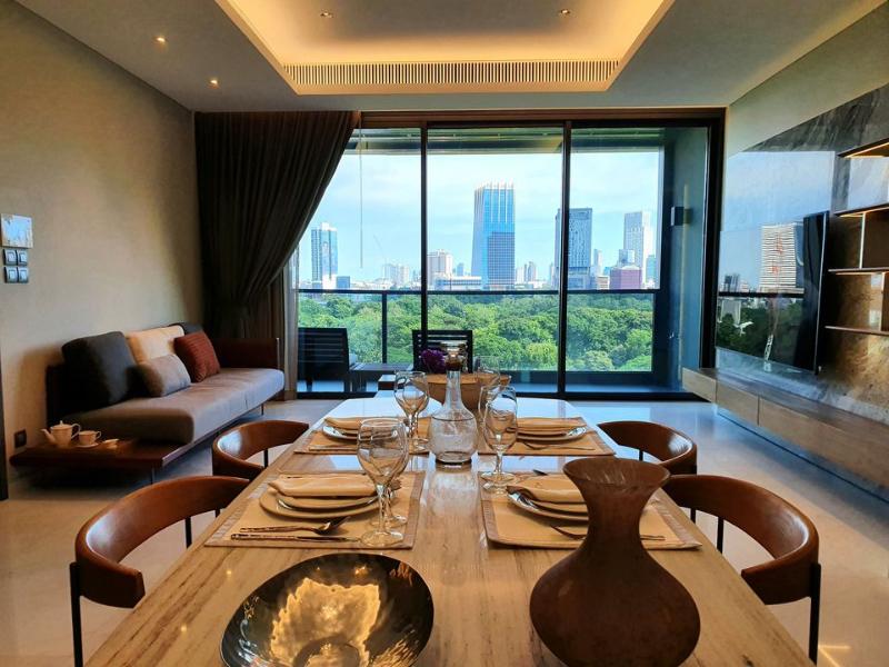 For RentCondoWitthayu, Chidlom, Langsuan, Ploenchit : For Rent Sindhorn Tonson 1 Bedroom 1 Bathroom 87 sqm