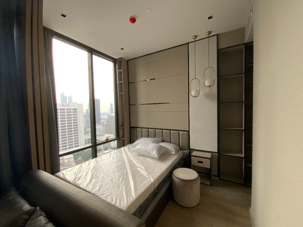 ให้เช่าคอนโดสีลม ศาลาแดง บางรัก : เช่าคอนโดหรู เเต่ถูกมากเเค่ 25K Ashton Silom 1Bed 32 Sqm ชั้นสูง เเต่งครบ โทร 0968516616