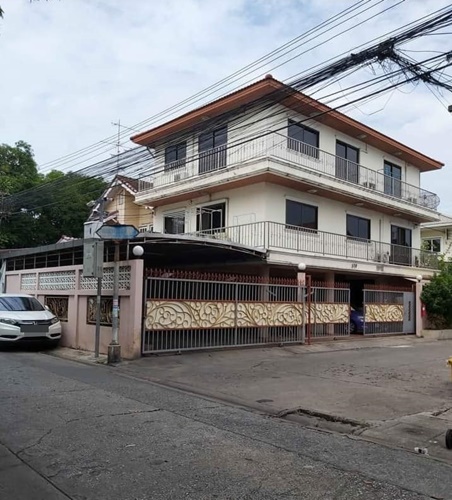 For SaleHouseRatchadapisek, Huaikwang, Suttisan : P041 Single house for sale, Yu Charoen Village, Soi Jip Damri, Sutthisan Road #Inthamara 41 single house #Single house Soi Jip Damri #Single house near MRT Suthisan