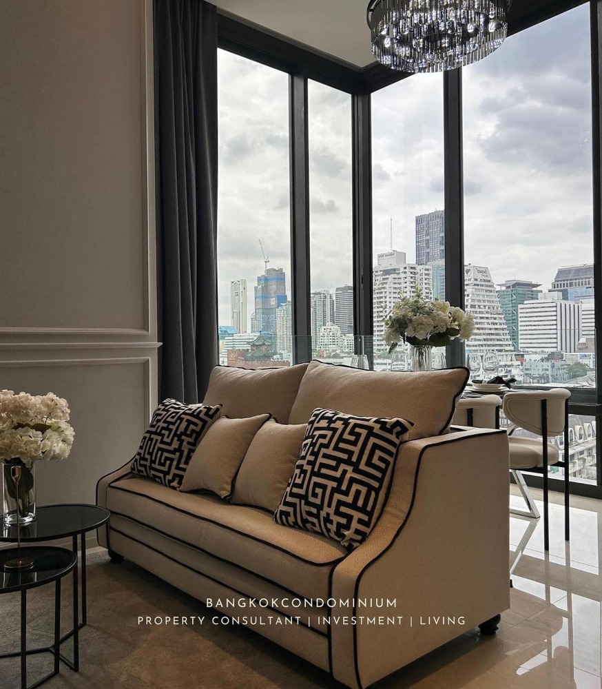 For SaleCondoSilom, Saladaeng, Bangrak : 15.2 MB Ashton Silom 2b2b 71.66 Sqm High floor, Fully Furnished 0968516616