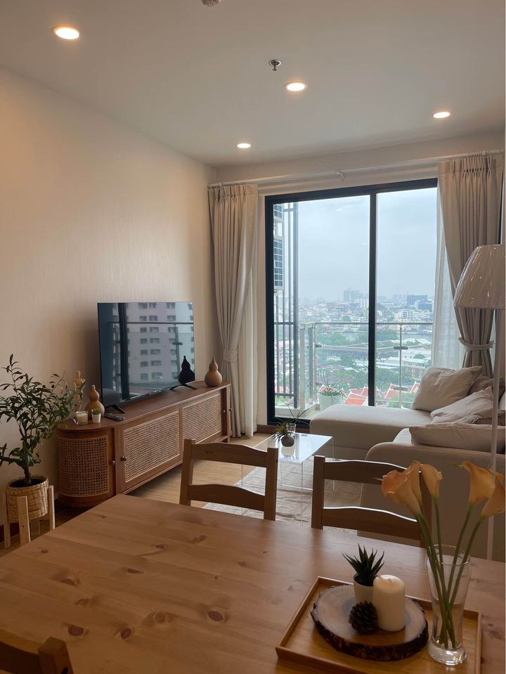 For RentCondoWongwianyai, Charoennakor : 🔥 🔥 Supalai Premier Charoen Nakhon Condo for rent, 1 bedroom 🔥 Near ICONSIAM 🔥.