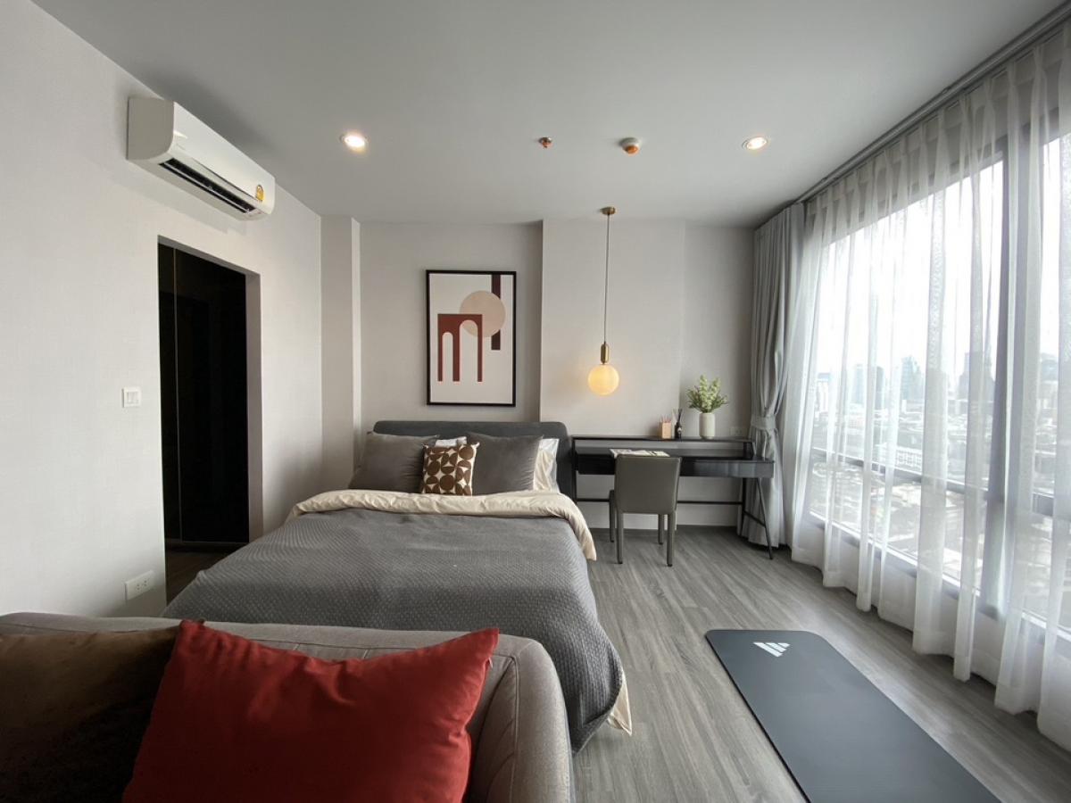 ขายคอนโดราชเทวี พญาไท : URGENT FOR SELLING!! Ideo Mobi Rangnam 1ฺBR 1bath Fully furnished 36.66Sqm. 4.99MB Ready to move in.