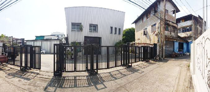 For SaleLandChokchai 4, Ladprao 71, Ladprao 48, : 📢Sale of 1 rai of land with 4 units of commercial buildings on Ladprao Road, 2 entrances and exits in front and back of the building Convenient to travel 📌 (Property number: COB004)