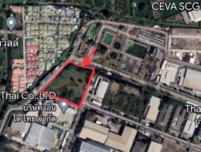 For SaleLandLadkrabang, Suwannaphum Airport : Land for sale - in zone 3 for export Lat Krabang Industrial Estate Ladkrabang Industrial Estate 5 rai 3 ngan 66 sq m.