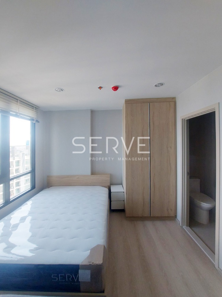 For RentCondoPattanakan, Srinakarin : 🔥🔥Studio Fully Furnished with High Fl. 25+ Good Location Close to MRT Si La Salle Station at  Nue Noble Srinakarin Lasalle Condo / For Rent