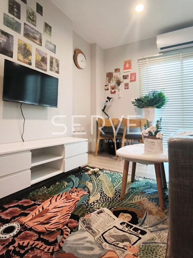 For RentCondoPattanakan, Srinakarin : 🔥🔥Studio with High Fl. 15+ Nice Room Good Location Close to Premier place, Makro at Nue Noble Srinakarin Lasalle Condo / Condo For Rent