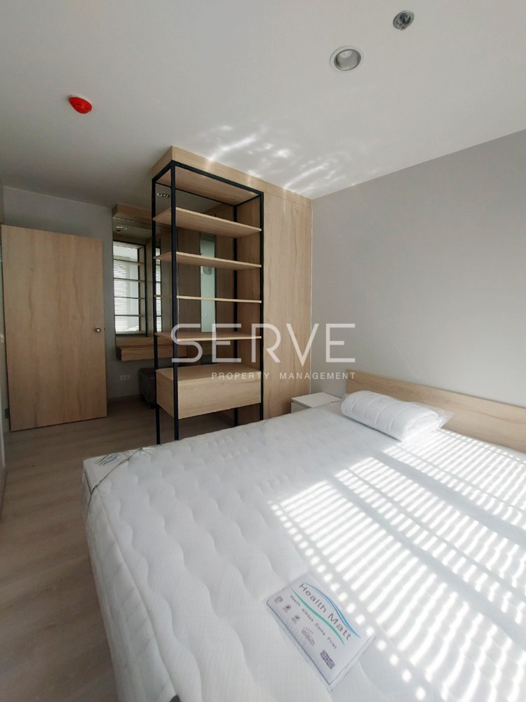 For RentCondoPattanakan, Srinakarin : 1 Bed High Fl. 20+ Fully furnished with Electric stove, Hood Good Location Next to MRT Si La Salle at Nue Noble Srinakarin Lasalle Condo / For Rent