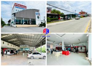 For SaleShowroomAyutthaya : Sale showroom with 5 rai of land, 4 lanes on Central Government Road, Ayutthaya.