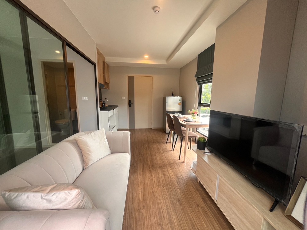 For SaleCondoPinklao, Charansanitwong : Condo for sale, Lumpini Selected Charan 65 - Sirindhorn Station, near MRT Sirindhorn, 1 bedroom, size 28.55 square meters, book today, get free privileges! Fully furnished + electrical appliances Free of charge on the transfer day, call 081-2069708