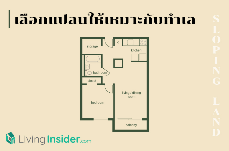 เรื่องน่ารู้ก่อนซื้อที่ดินต่างระดับ (Sloping Land)