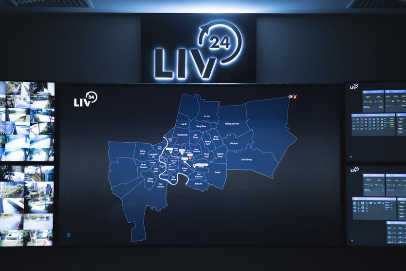 LIV-24 ประเดิมรับ 2 โครงการใหญ่ เข้าวางระบบเทคโนโลยีรักษาความปลอดภัยอัจฉริยะ ดูแลเรียลไทม์ตลอด 24 ชั่วโมง